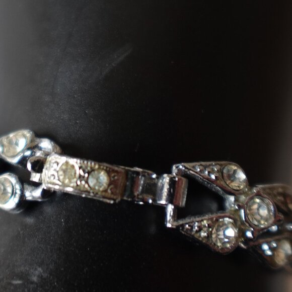 Vintage Art Deco style bracelet - Picture 4 of 8